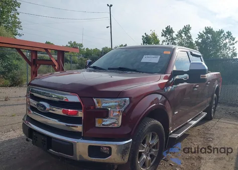 2015 Ford F150 Supercrew из США, поврежденный, VIN 1FTFW1EG4FFC40758